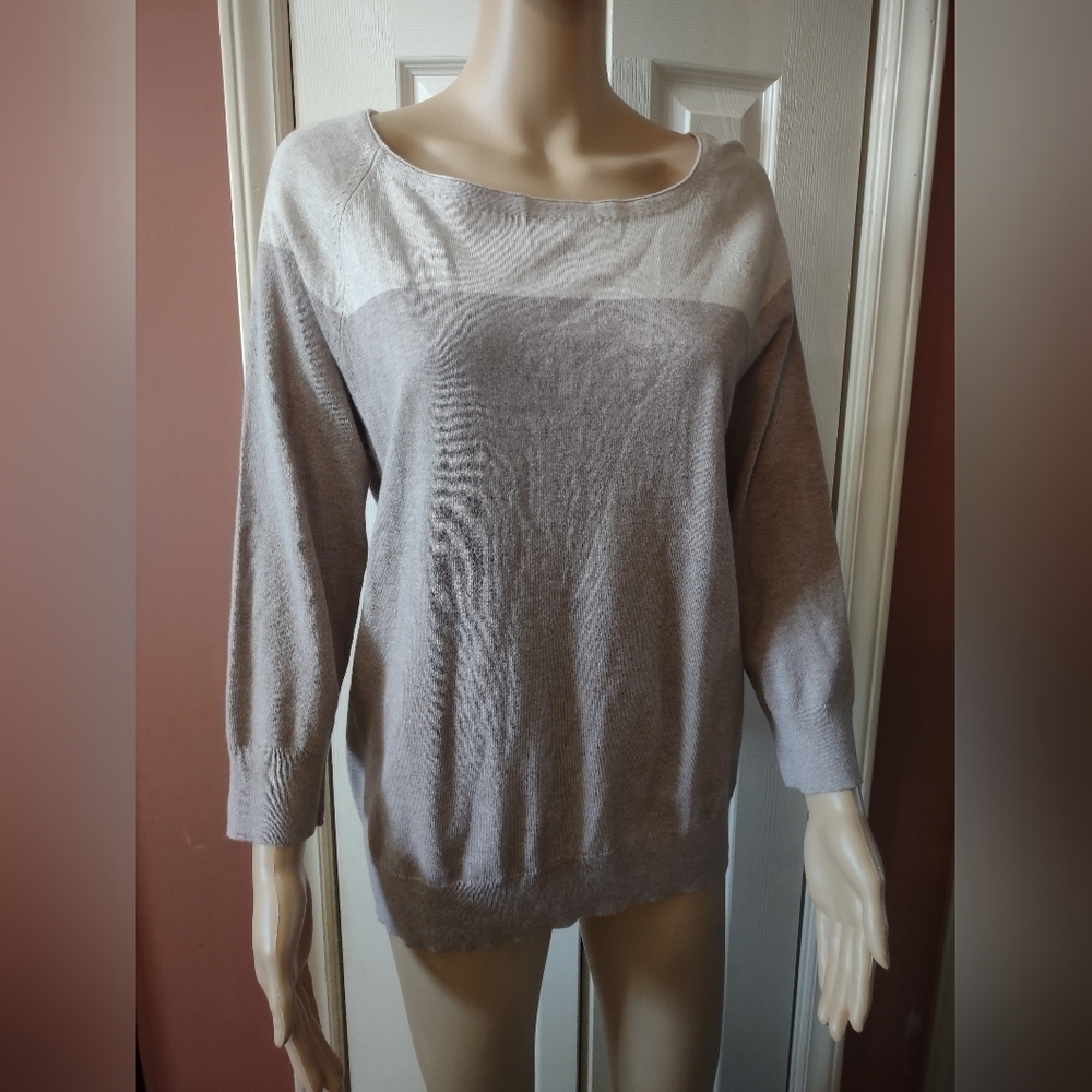 Liz Claiborne woman size large long sleeve blouse shirt top